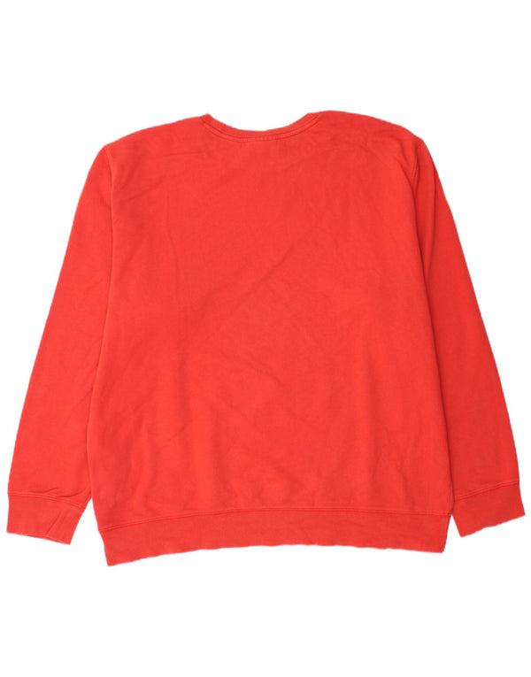 Timberland Mens Sweatshirt Jumper 3XL Red Cotton