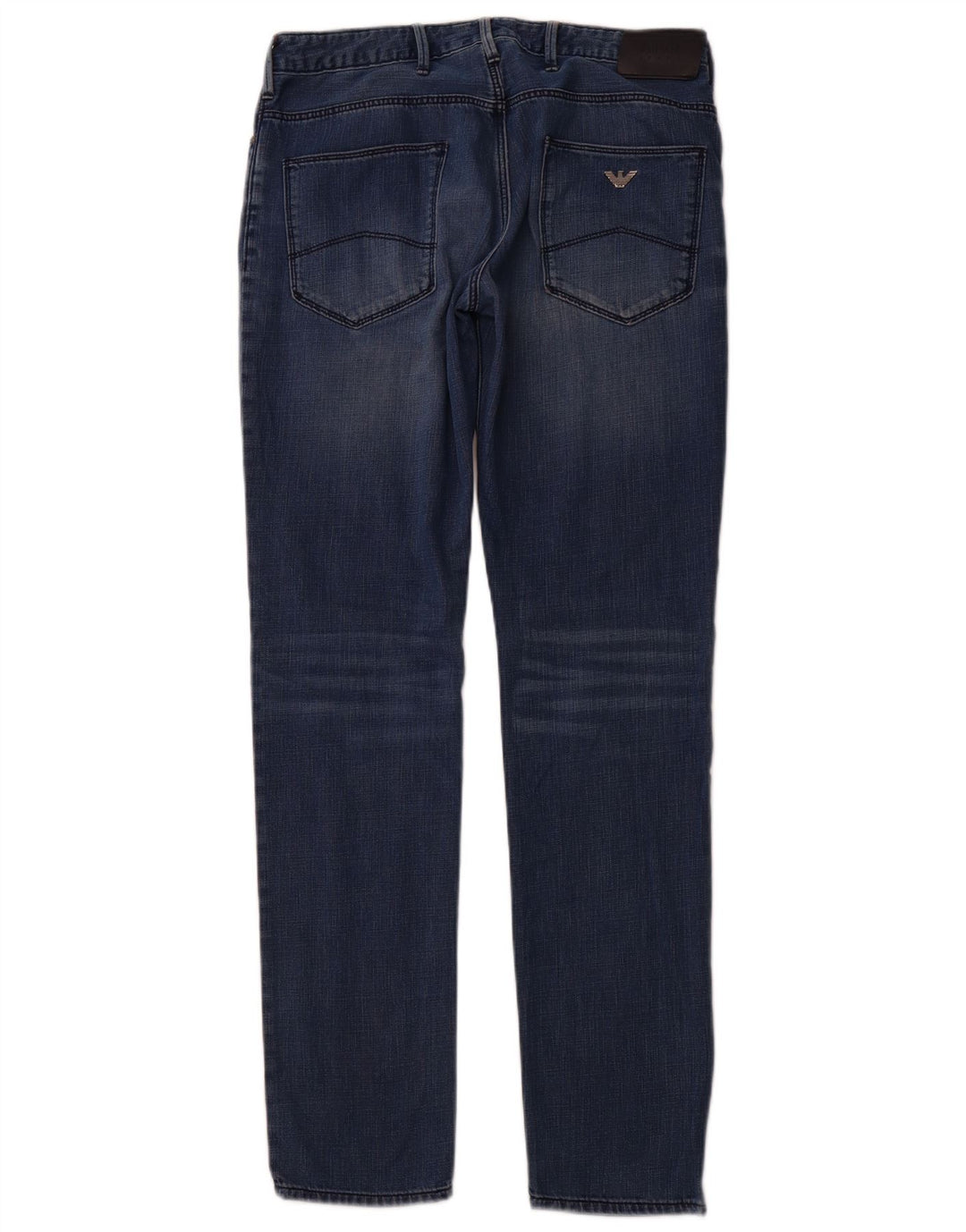 ARMANI Womens Slim Jeans W31 L34 Blue Cotton