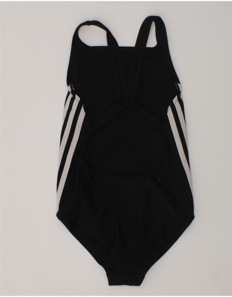 ADIDAS Girls Swimwear 9-10 Years Black Polyester | Vintage Adidas | Thrift | Second-Hand Adidas | Used Clothing | Messina Hembry 