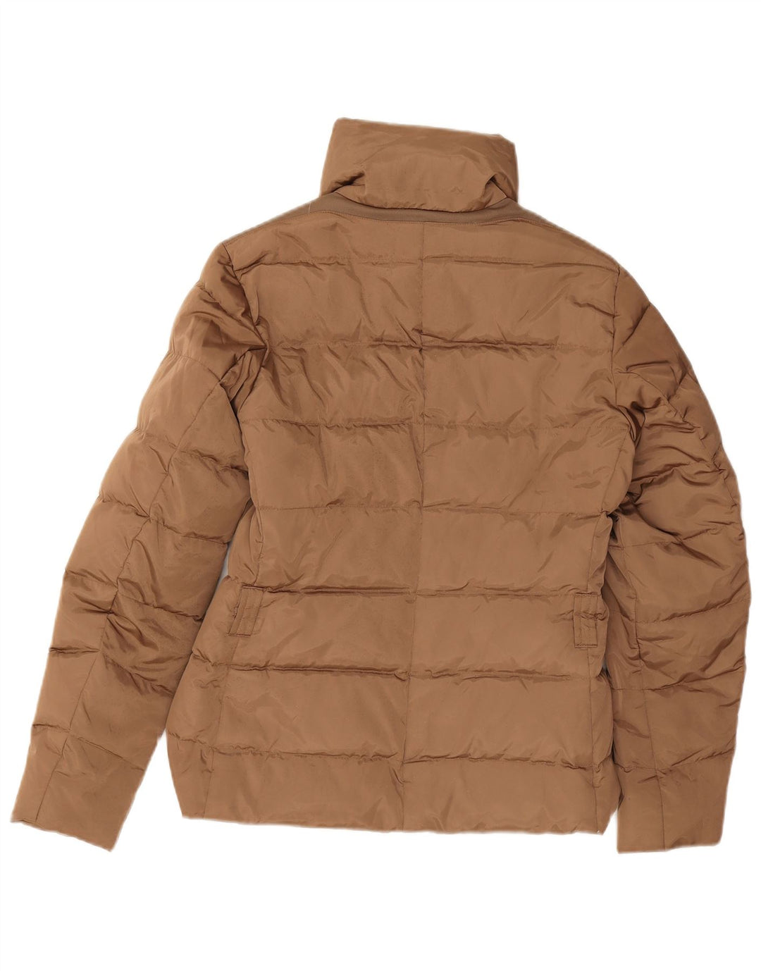 Geox Womens Respira Oversized Padded Jacket UK 8 Small Beige Polyester