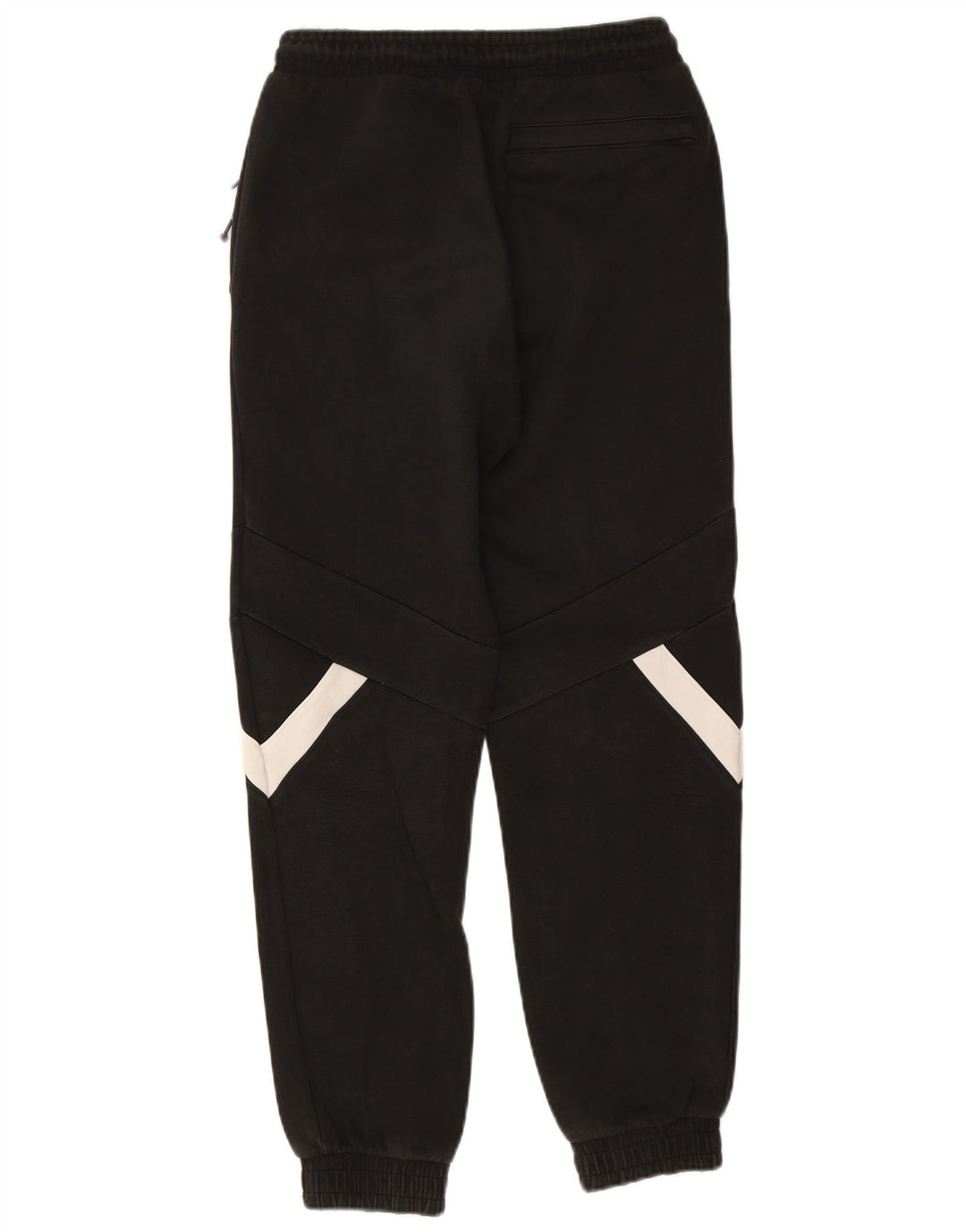 Puma Mens Graphic Tracksuit Trousers Joggers Small Black Colourblock
