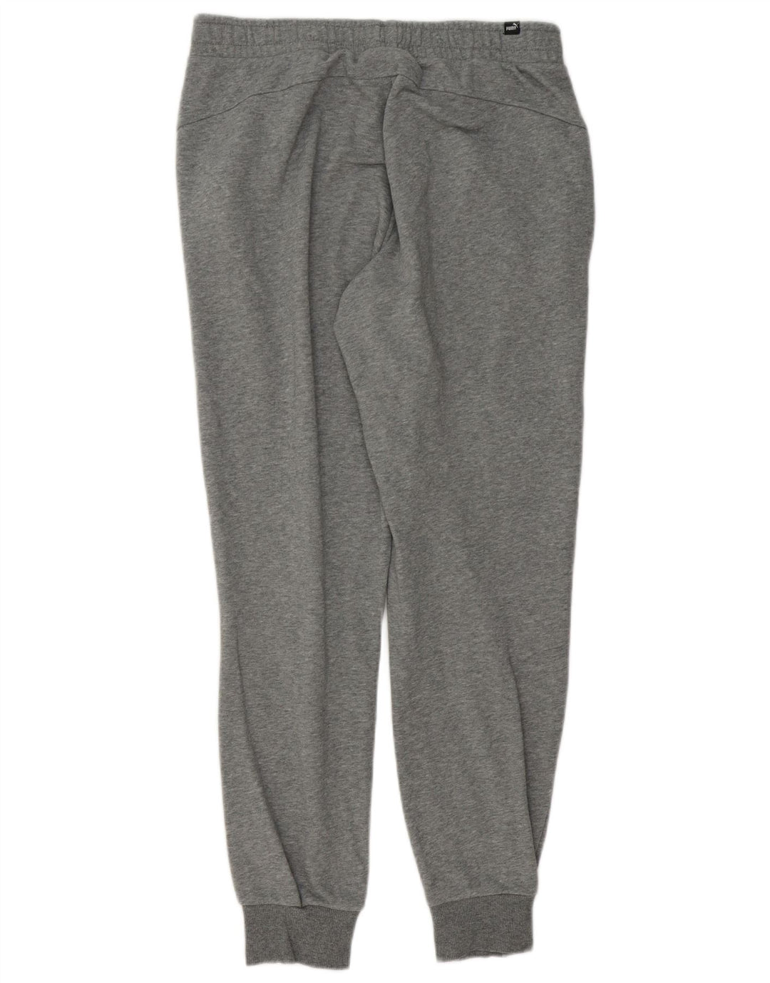 PUMA Mens Tracksuit Trousers Joggers Large  Grey Cotton