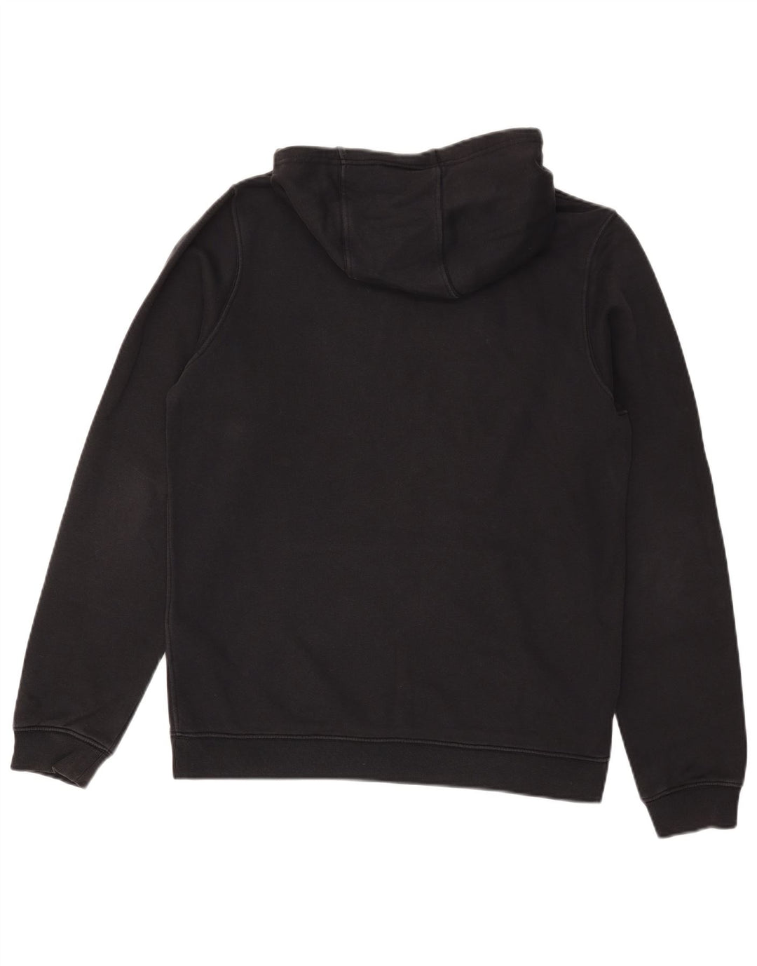 Nike Mens Barcelona Graphic Hoodie Jumper Medium Black Cotton