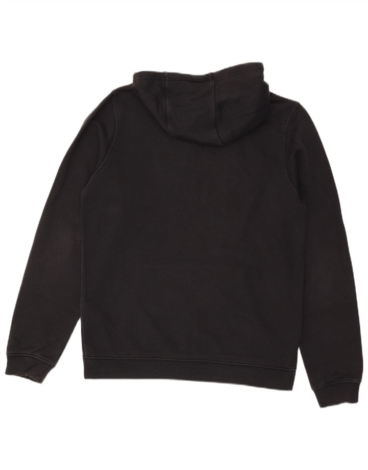Nike Mens Barcelona Graphic Hoodie Jumper Medium Black Cotton
