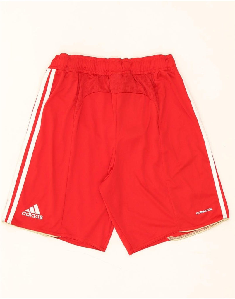 ADIDAS Mens Liverpool Sport Shorts Medium  Red Polyester Vintage Adidas and Second-Hand Adidas from Messina Hembry 