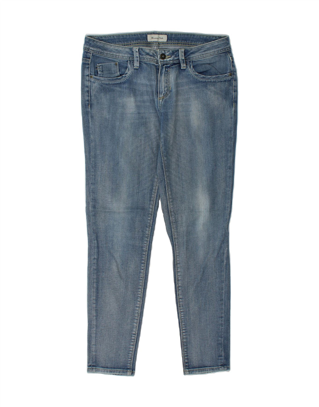MASSIMO DUTTI Womens Slim Jeans EU 40 Medium W30 L30 Blue Vintage Massimo Dutti and Second-Hand Massimo Dutti from Messina Hembry 