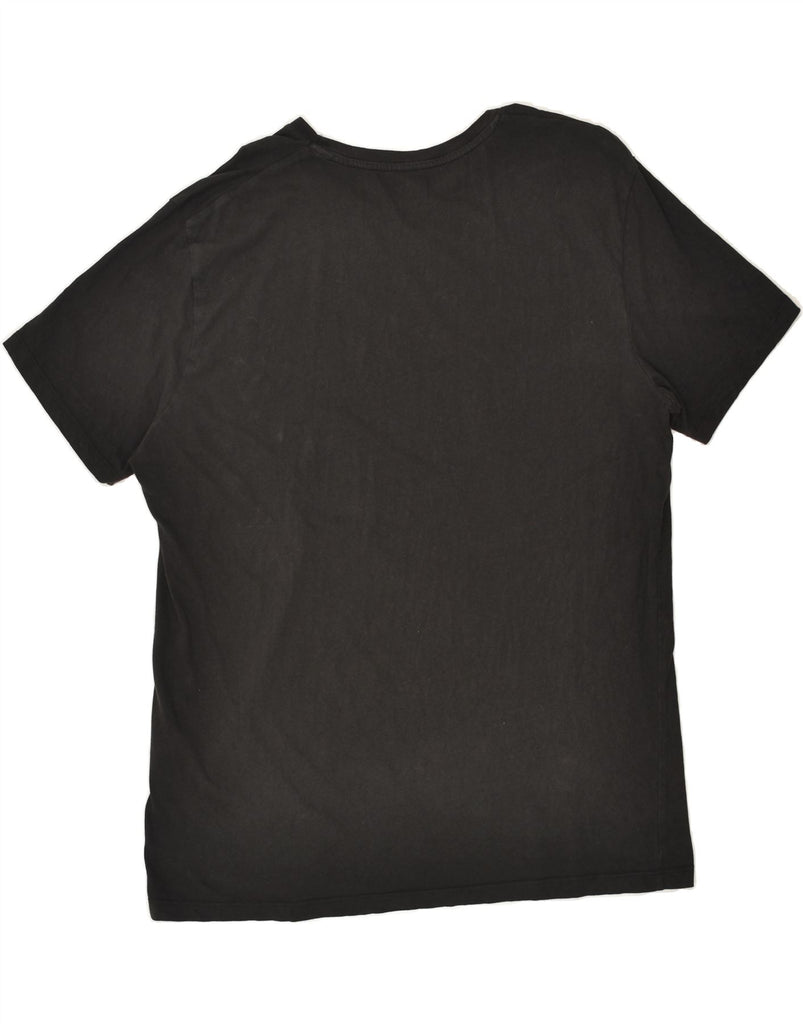 JACK & JONES Mens Graphic T-Shirt Top Large Black Cotton | Vintage Jack & Jones | Thrift | Second-Hand Jack & Jones | Used Clothing | Messina Hembry 