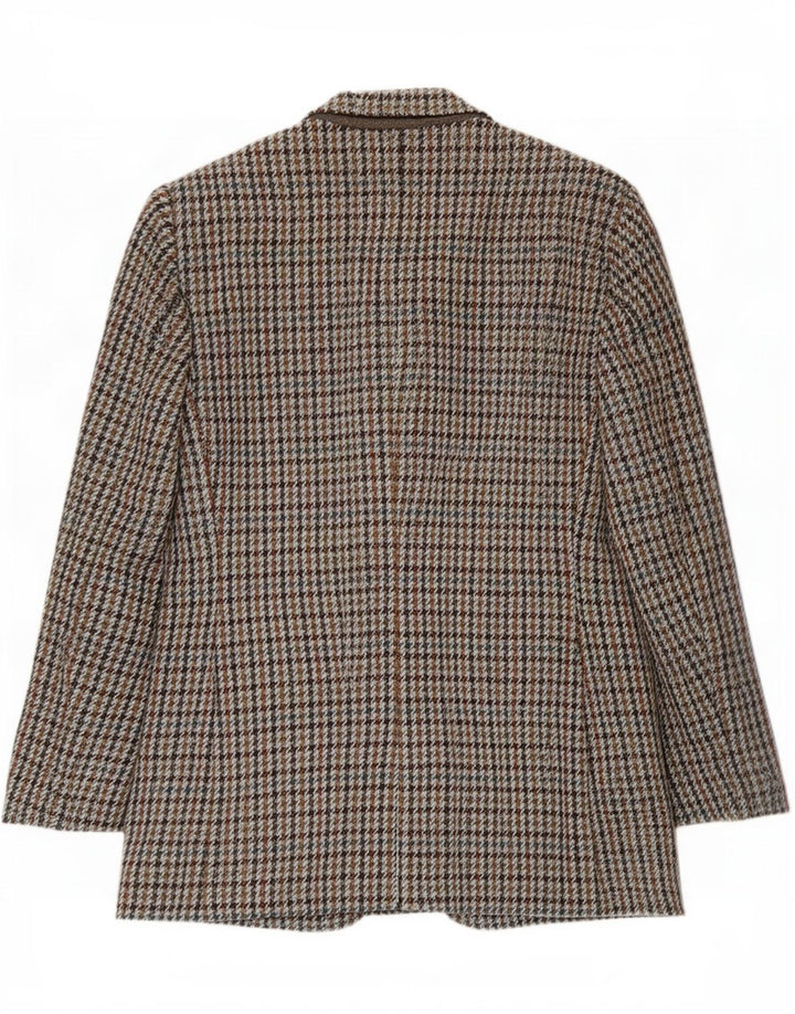 Dunn &Co Mens Harris Tweed Blazer Jacket UK 40 Large Multicoloured