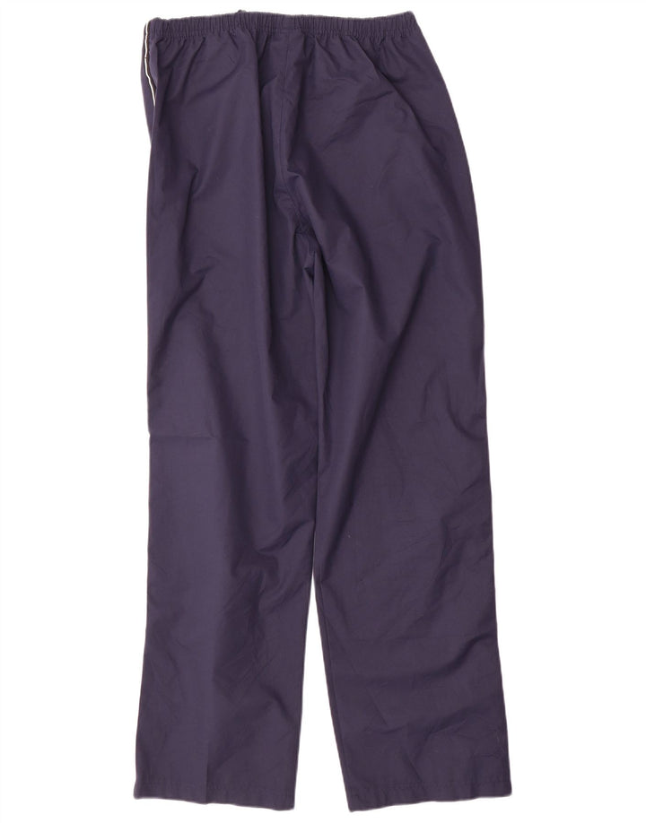Reebok Womens Tracksuit Trousers UK 14 Large Navy Blue Polyester