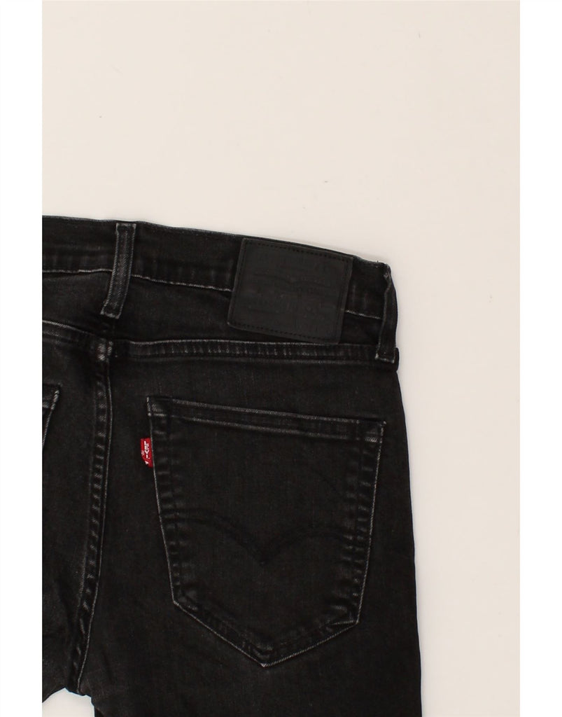 LEVI'S Mens Cropped Slim Jeans W31 L24  Black Cotton | Vintage Levi's | Thrift | Second-Hand Levi's | Used Clothing | Messina Hembry 