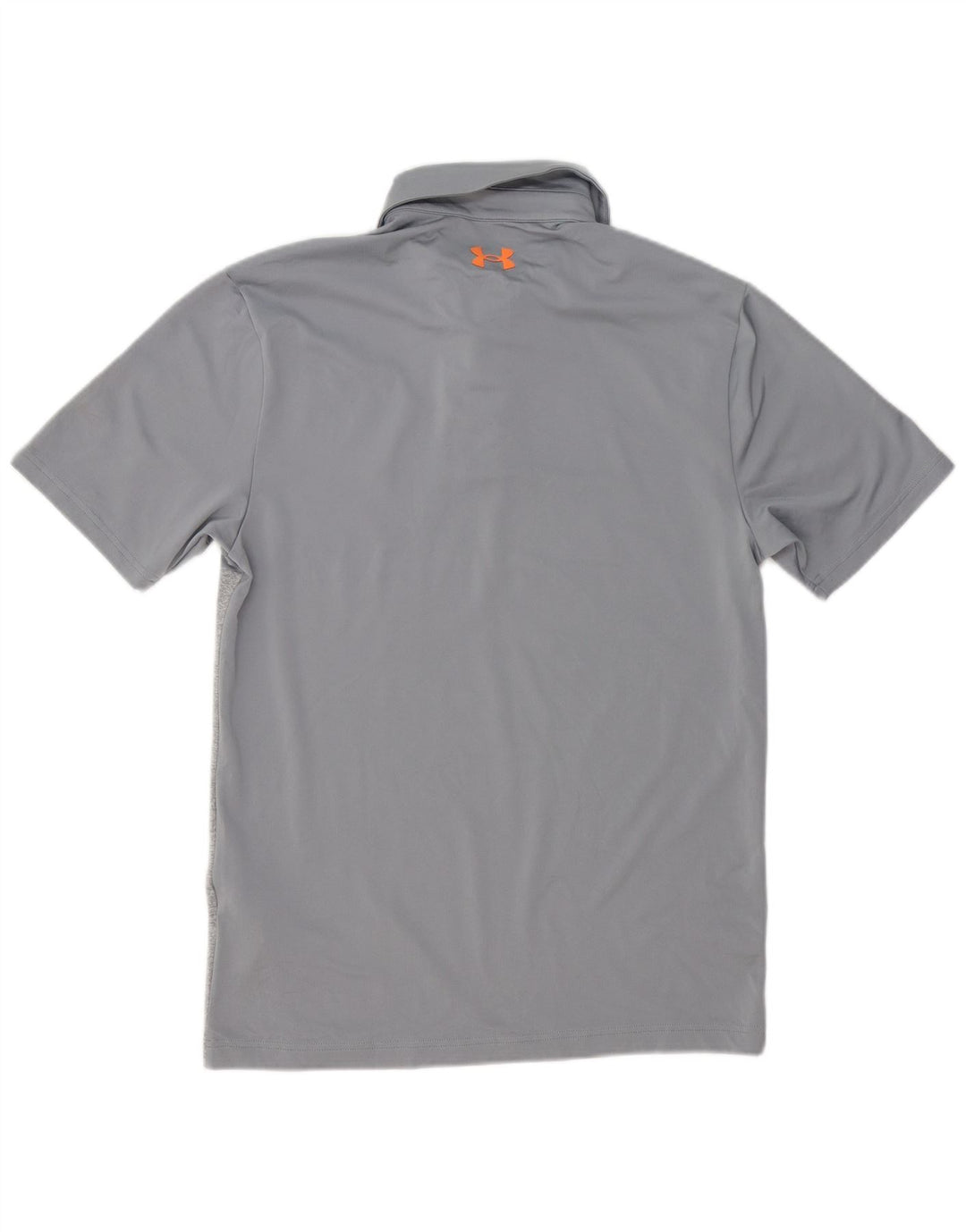 Under Armour Mens Polo Shirt Small Grey Colourblock Polyester