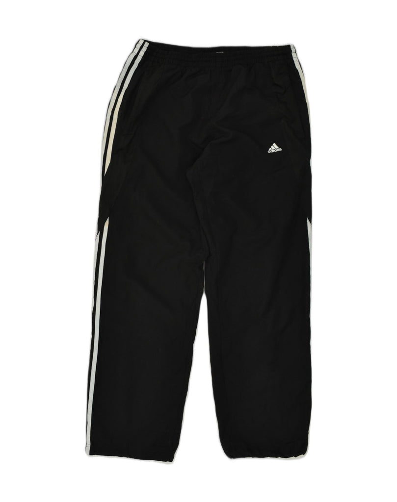 ADIDAS Mens Tracksuit Trousers Medium Black Polyester | Vintage Adidas | Thrift | Second-Hand Adidas | Used Clothing | Messina Hembry 