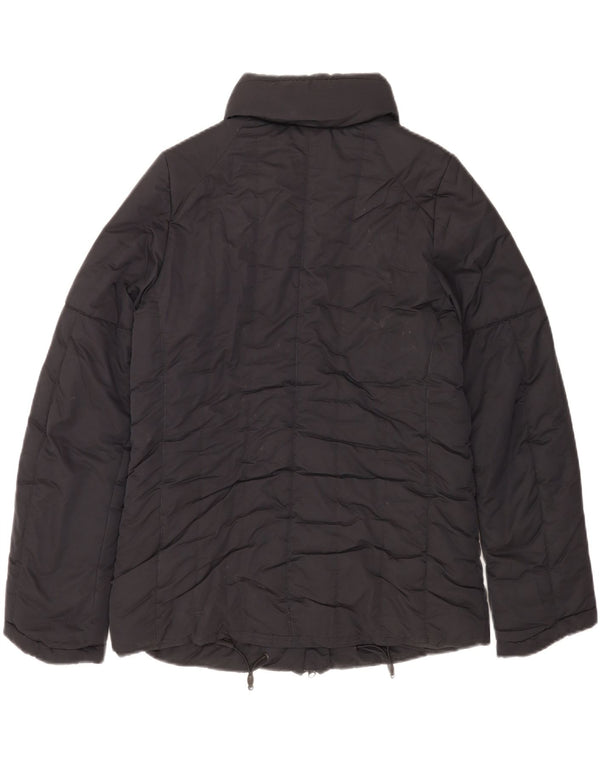 Nike Womens Padded Jacket UK 14/16 Large Black Polyester