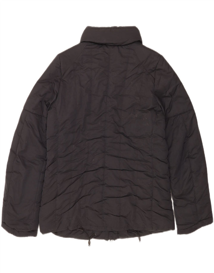 Nike Womens Padded Jacket UK 14/16 Large Black Polyester