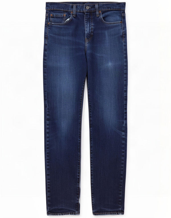 Levi's Mens 502 Tapered Jeans W32 L31 Navy Blue Cotton