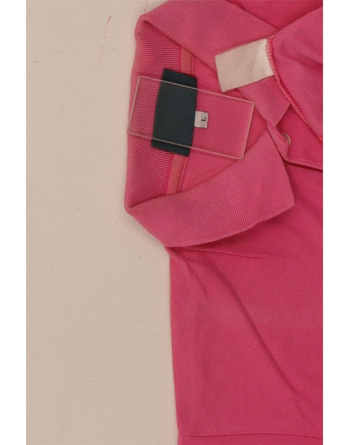 Kappa Mens Polo Shirt Large Pink