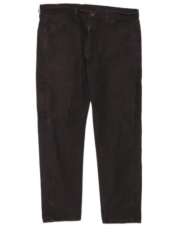 Levi's Mens Hi-Ball Straight Casual Trousers W36 L30 Black Cotton