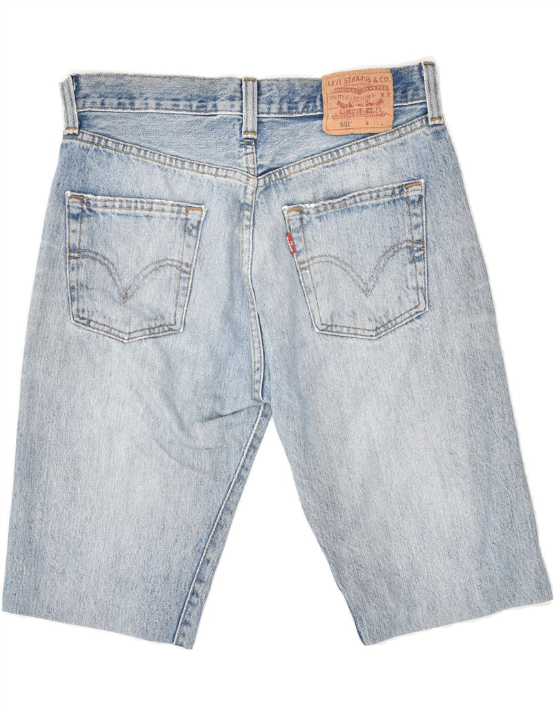 LEVI'S Mens 501 Denim Shorts W30 Medium Blue Cotton | Vintage Levi's | Thrift | Second-Hand Levi's | Used Clothing | Messina Hembry 