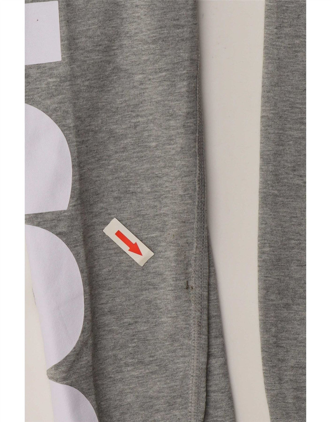 Nike Womens Graphic Leggings UK 10 Small Grey Cotton