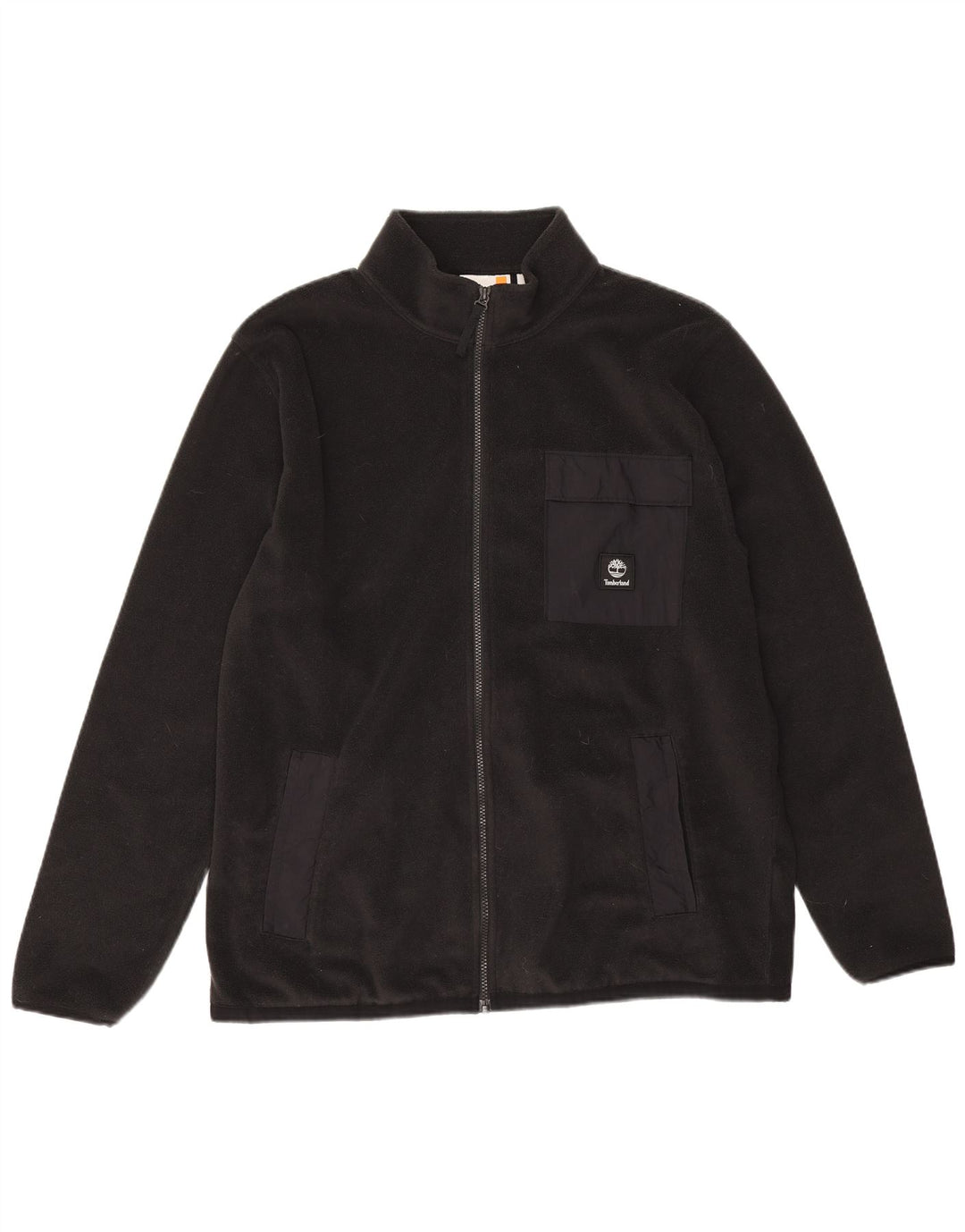 Timberland Mens Fleece Jacket XL Black Polyester