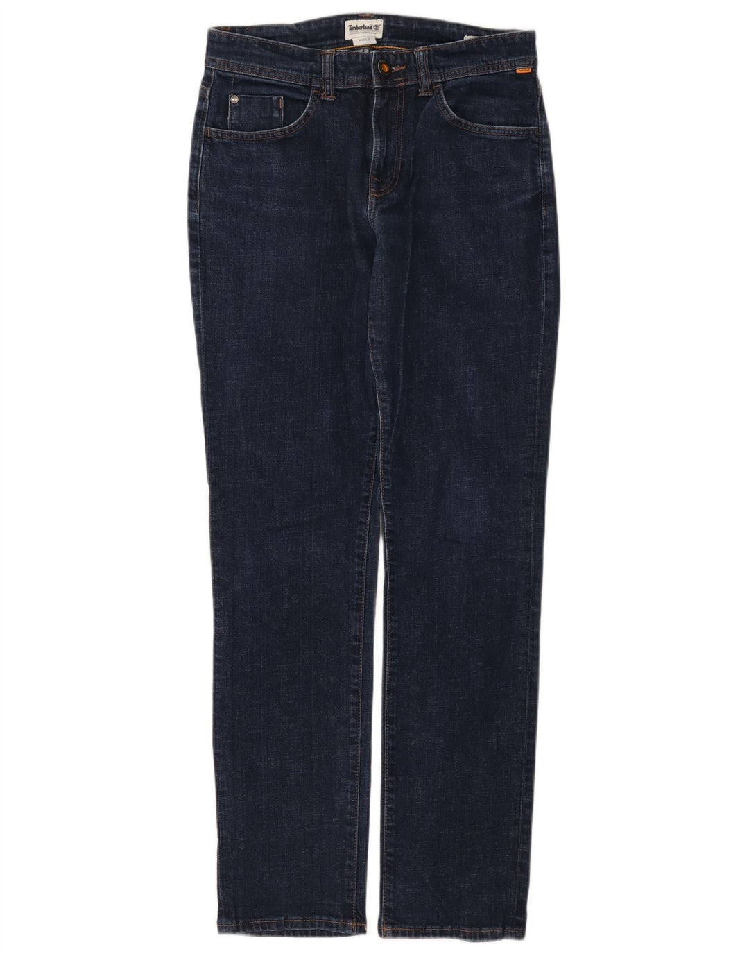 Timberland Womens Slim Jeans W30 L32 Navy Blue Cotton