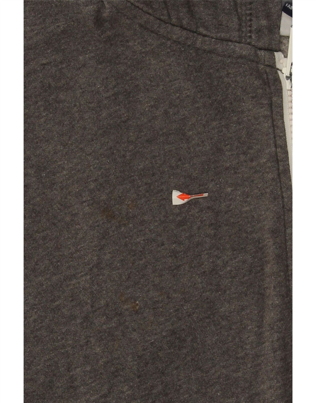 NIKE Mens Zip Hoodie Sweater Large Grey Cotton Vintage Nike and Second-Hand Nike from Messina Hembry 