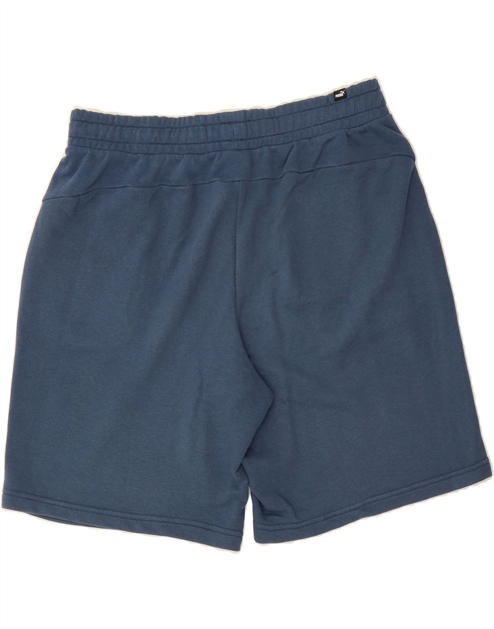 PUMA Mens Graphic Sport Shorts XL  Navy Blue Vintage Puma and Second-Hand Puma from Messina Hembry 