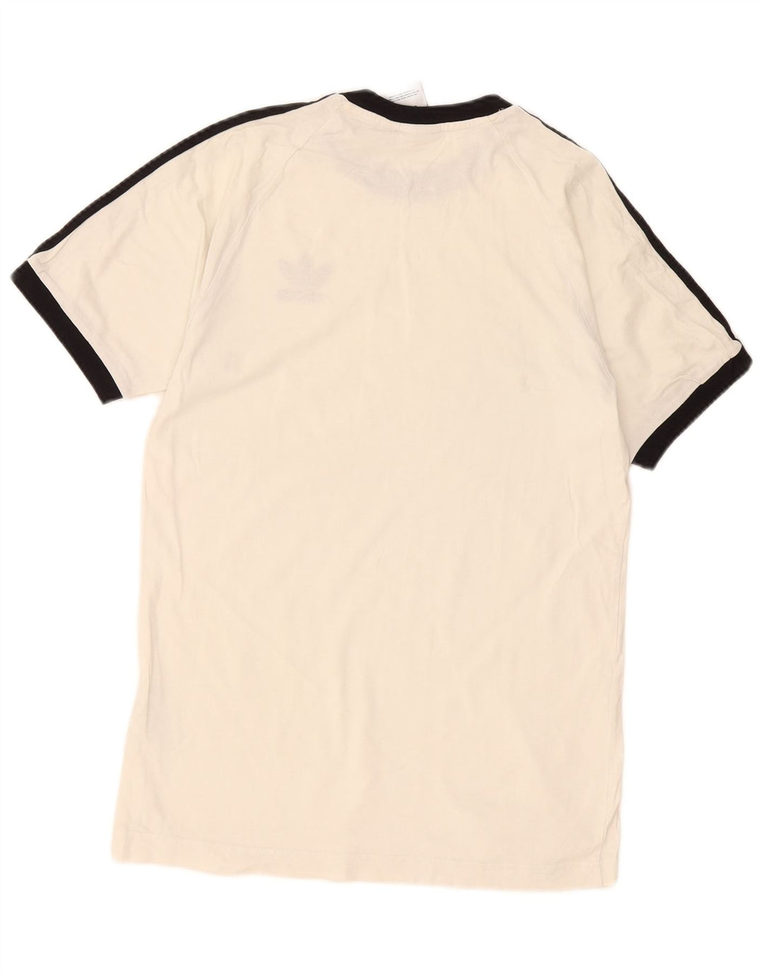 Adidas Mens T-Shirt Top Small White Cotton