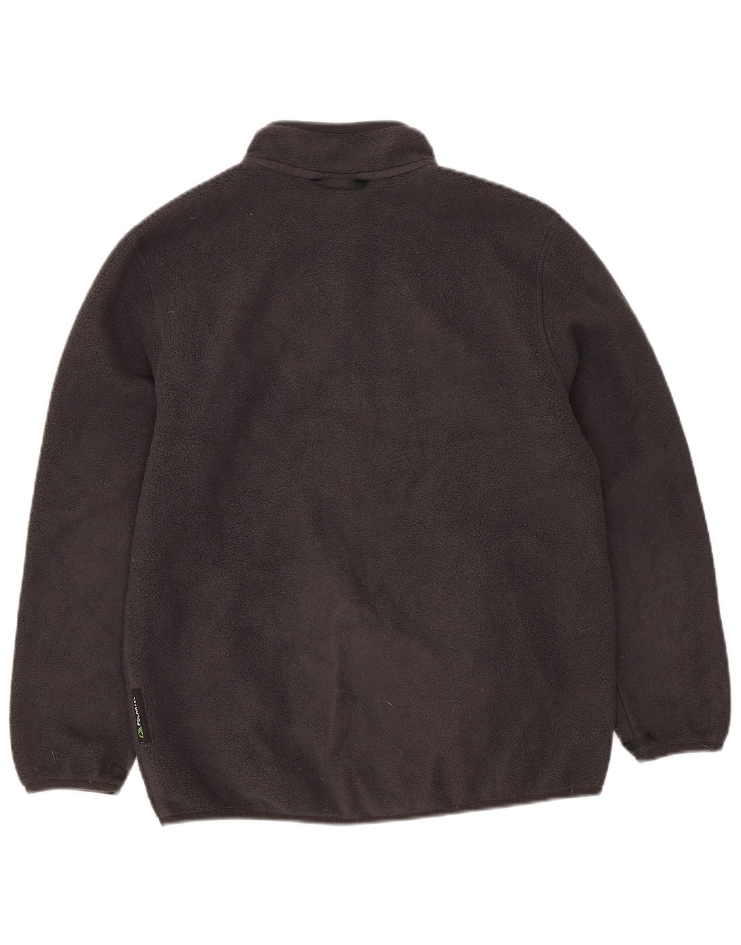 Jack Wolfskin Boys Fleece Jacket 9-10 Years Small Grey Polyester