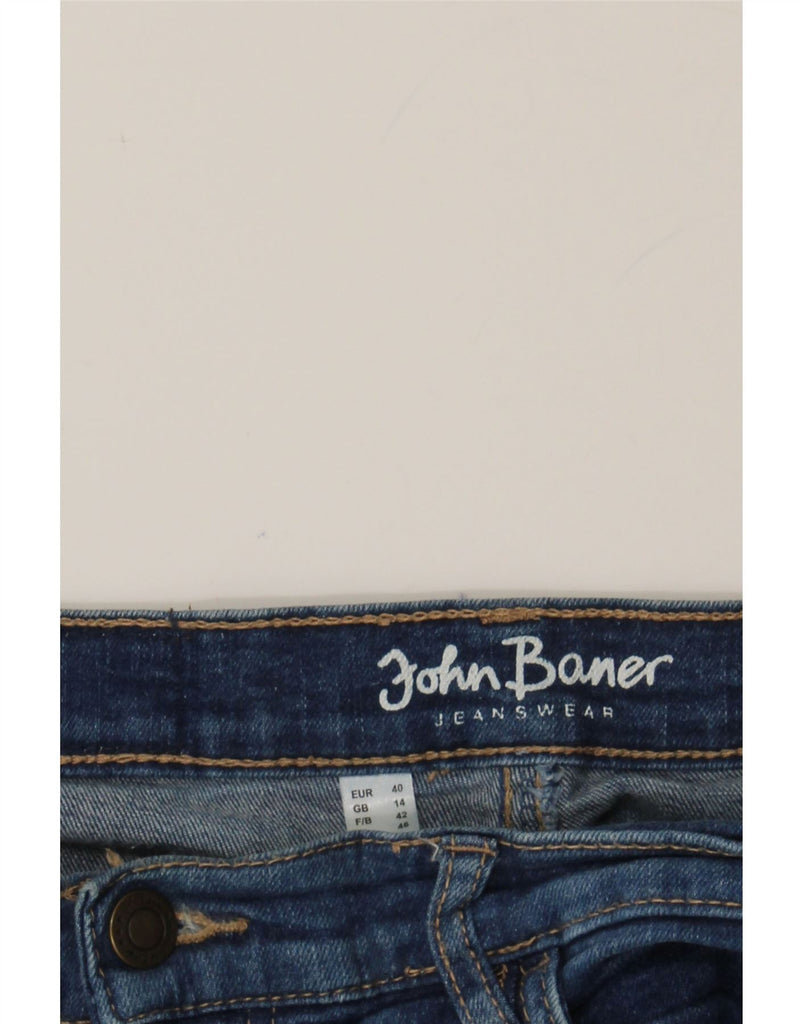JOHN BANER Womens Bootcut Jeans UK 14 Large W32 L32  Blue Vintage John Baner and Second-Hand John Baner from Messina Hembry 