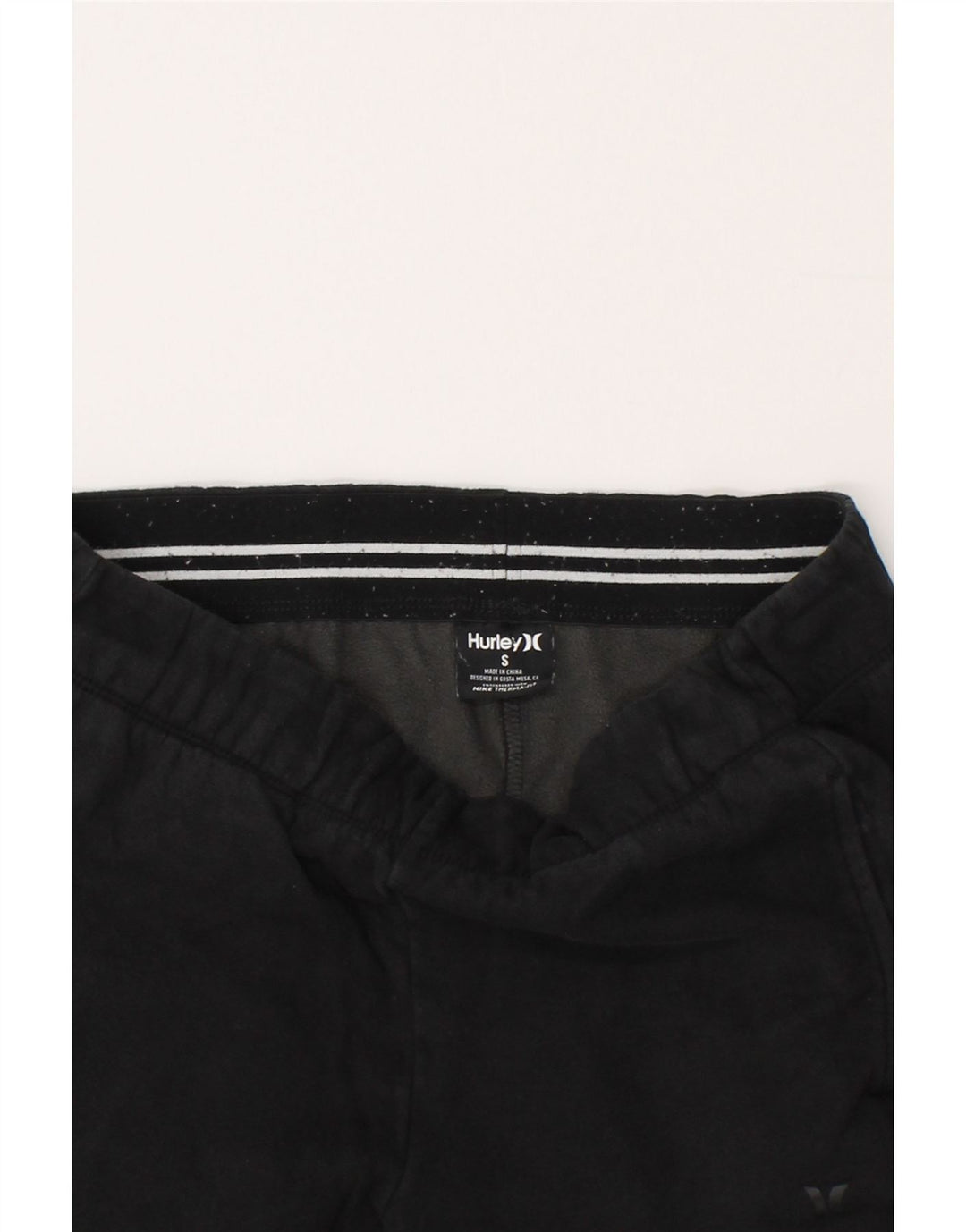 HURLEY Mens Tracksuit Trousers Joggers Small Black Cotton Vintage Hurley and Second-Hand Hurley from Messina Hembry 
