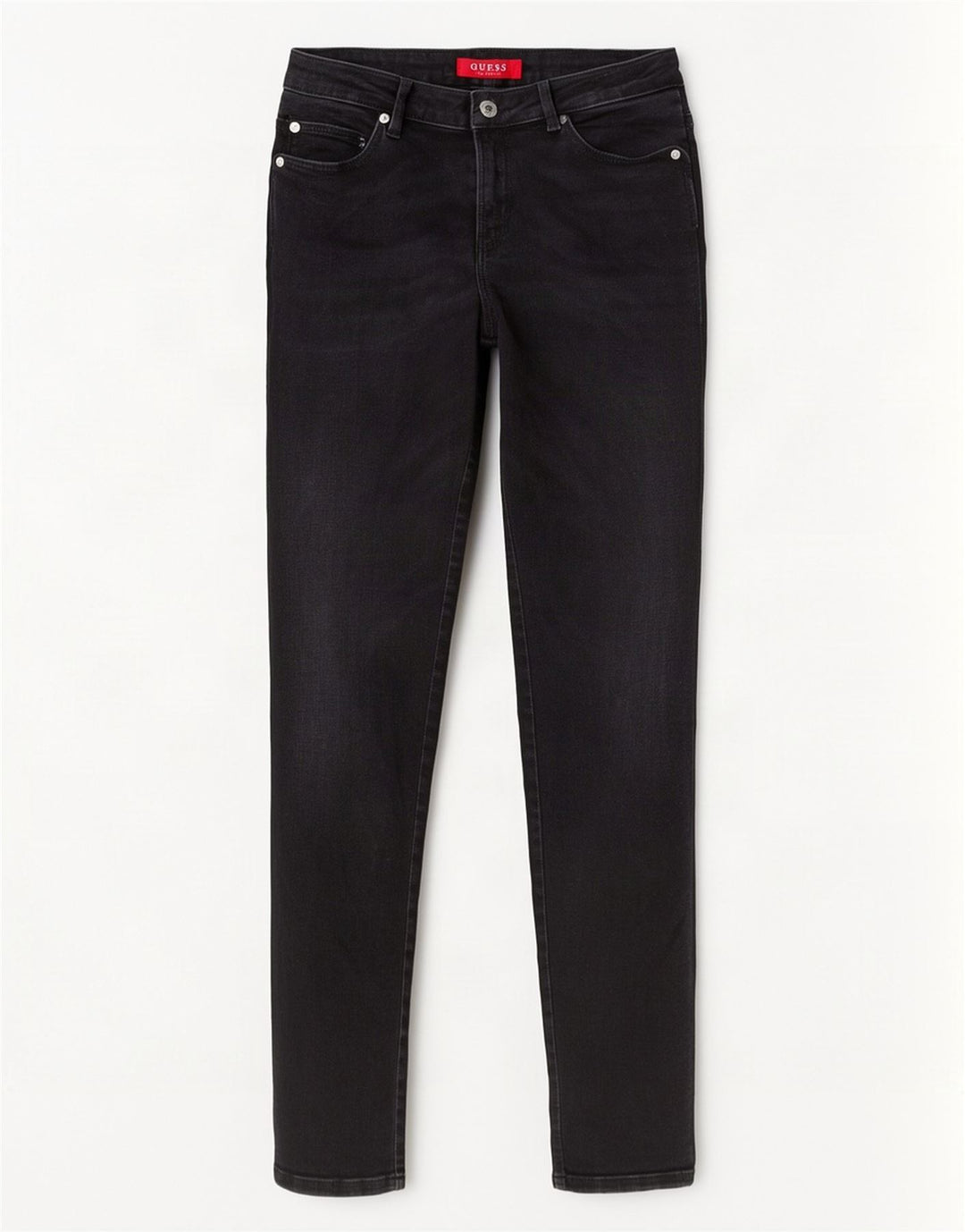 Guess Womens Skinny Jeans W28 L30 Black Cotton