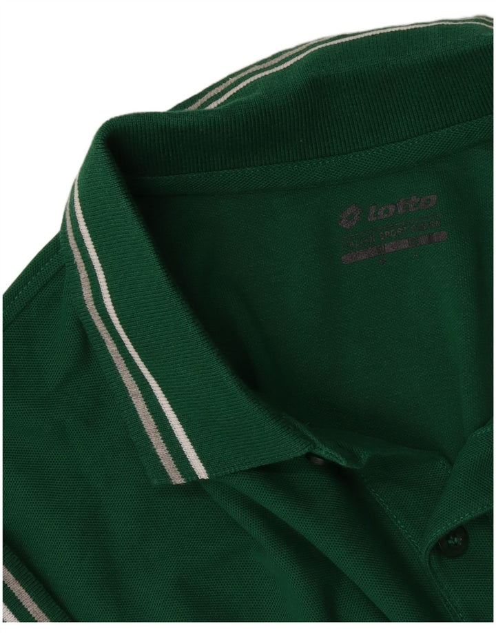 Lotto Mens Polo Shirt Medium Green