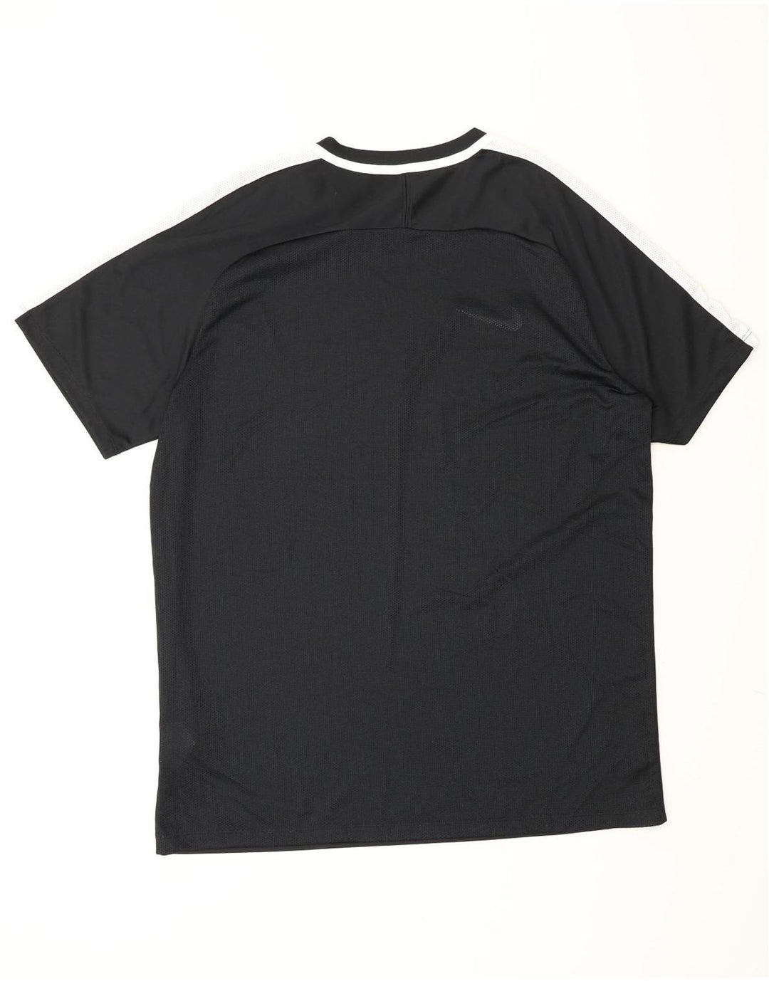 Nike Mens Dri Fit T-Shirt Top XL Black Polyester
