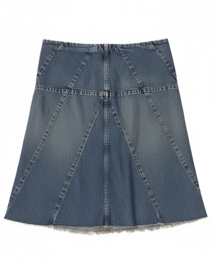 Nautica Womens Denim Skirt US 6 Medium W30  Blue Cotton