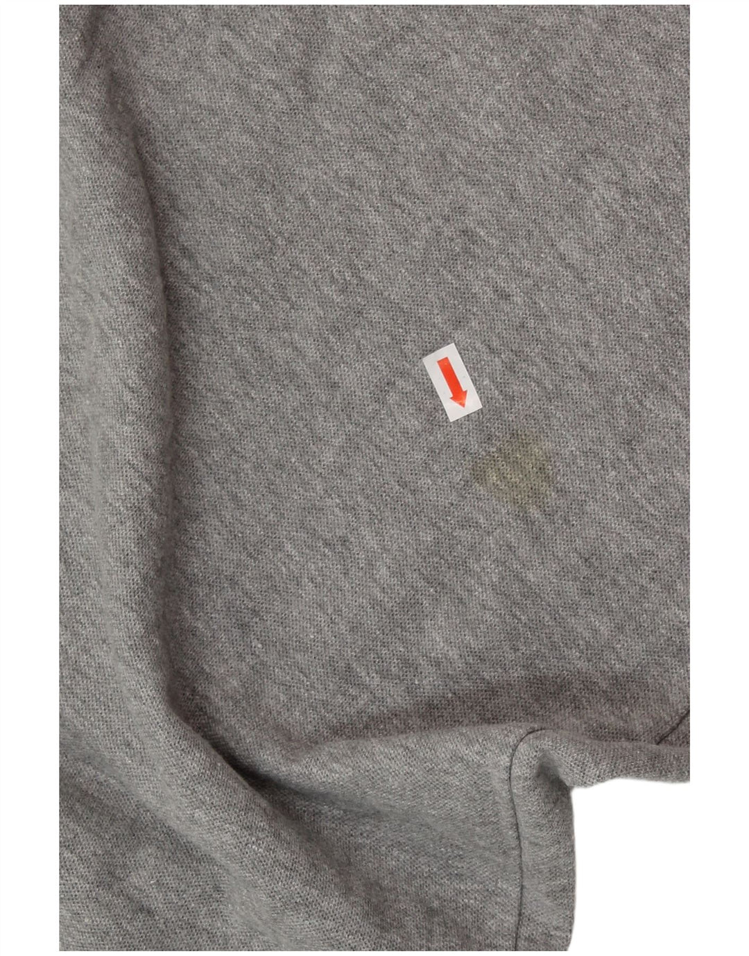 ASICS Mens Polo Shirt Large Grey Flecked Cotton