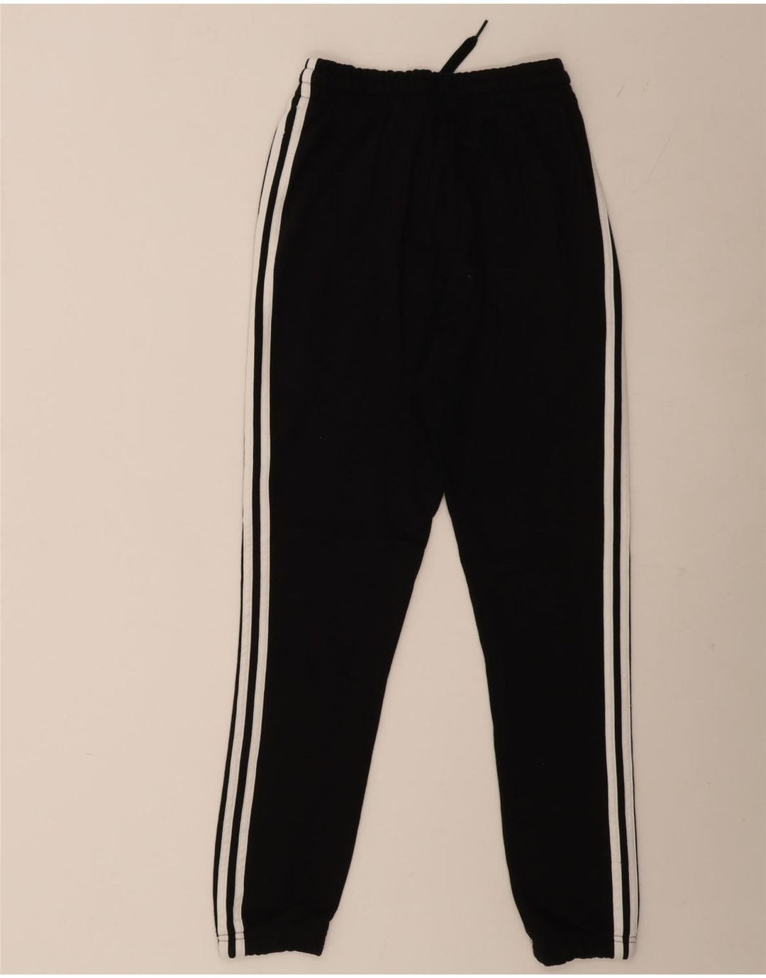 Adidas Mens Tracksuit Trousers Joggers Small  Black Cotton