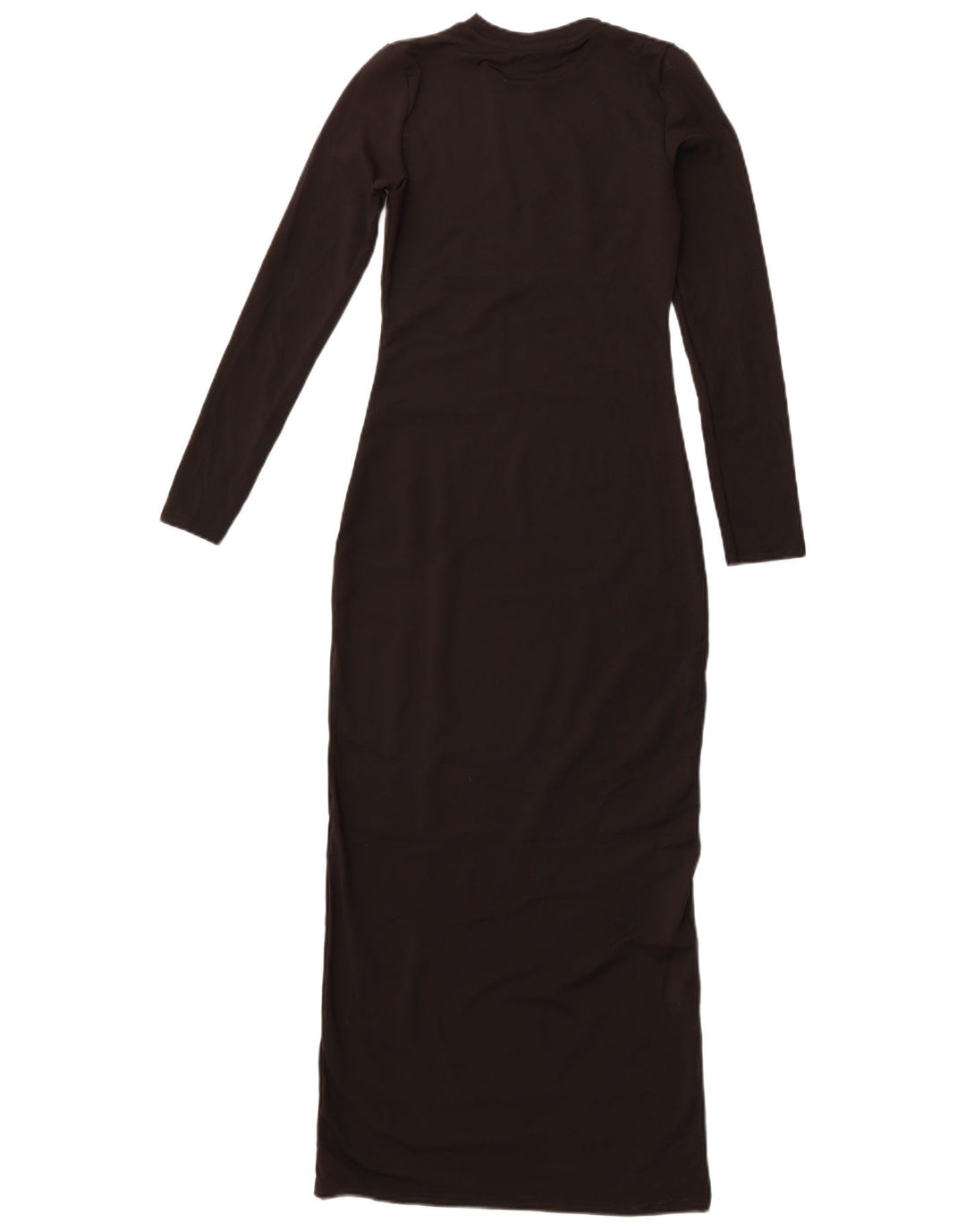 ZARA Womens Long Sleeve Maxi Dress UK 12 Medium Black