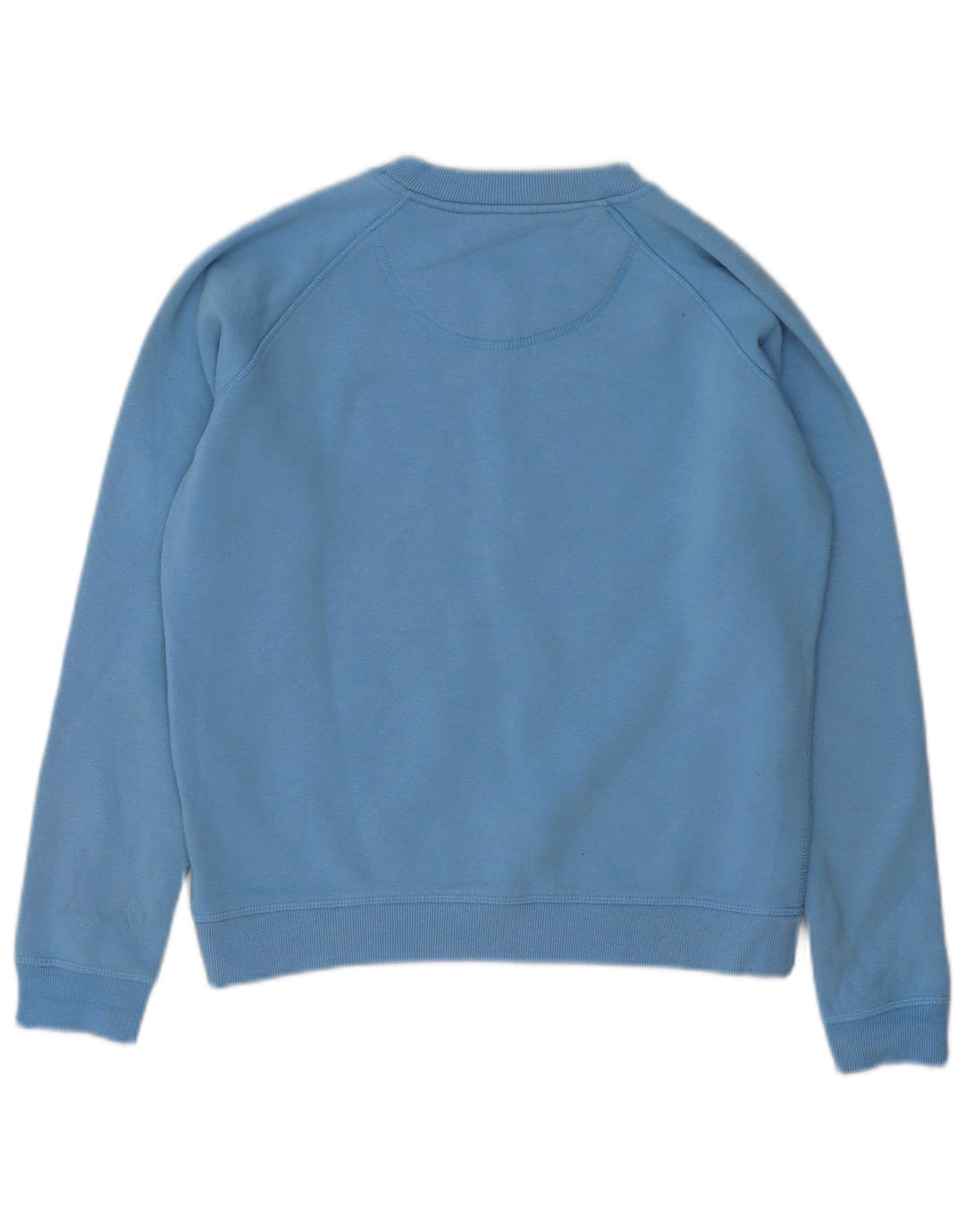 JACK WILLS Womens Oversized Sweatshirt Jumper UK 8 Small Blue Cotton