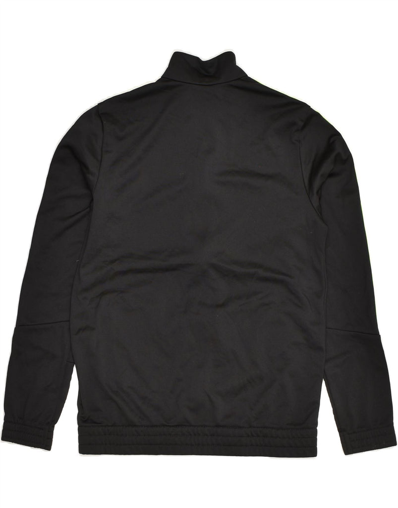 ADIDAS Boys Tracksuit Top Jacket 13-14 Years Black Polyester | Vintage Adidas | Thrift | Second-Hand Adidas | Used Clothing | Messina Hembry 