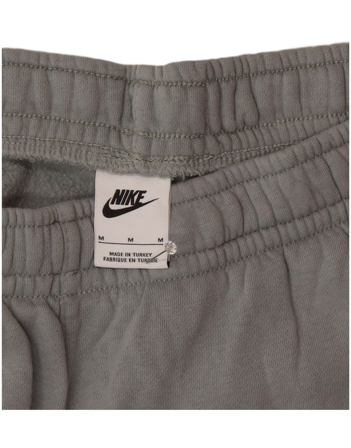 Nike Mens Tracksuit Trousers Joggers Medium  Grey Cotton