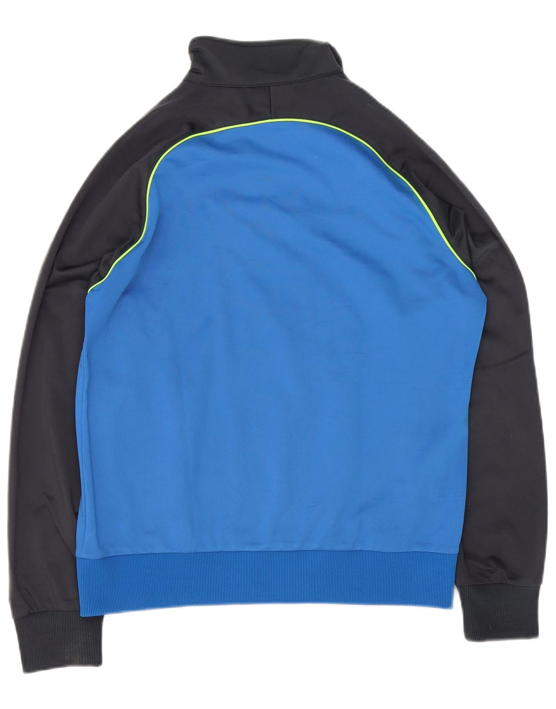 Lotto Mens Tracksuit Top Jacket Medium Blue Colourblock