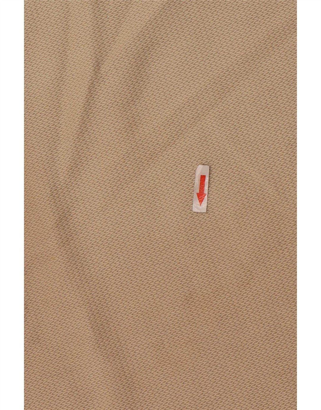 Zara Mens T-Shirt Top Medium Beige Cotton