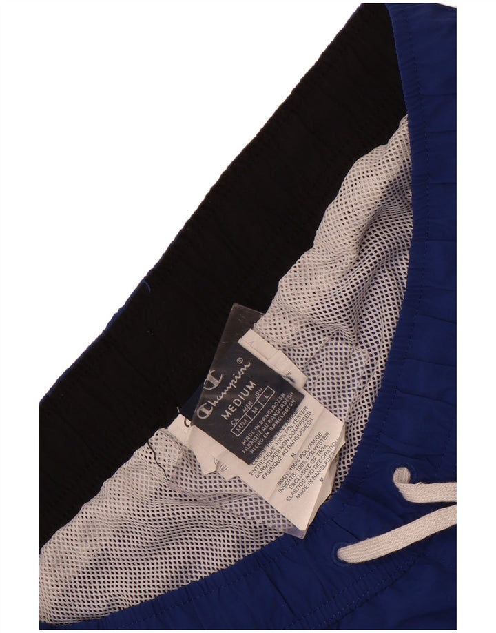 Champion Mens Swimming Shorts Medium Blue Polyamide