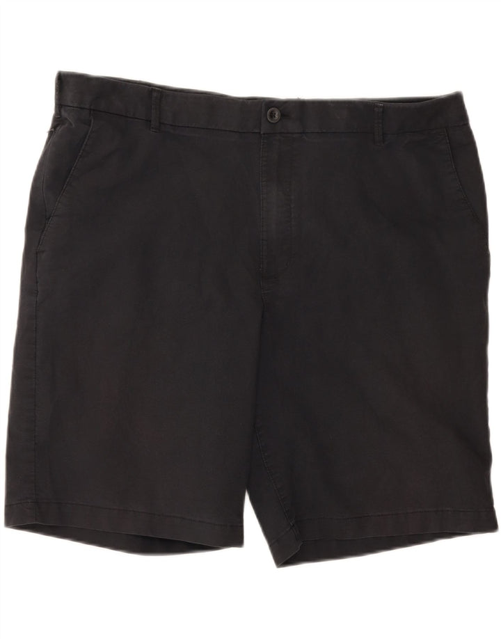 IZOD Mens Chino Shorts W40 XL Black Cotton Vintage Izod and Second-Hand Izod from Messina Hembry 