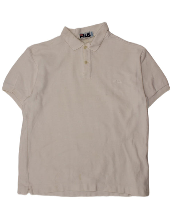 FILA Boys Polo Shirt 13-14 Years White