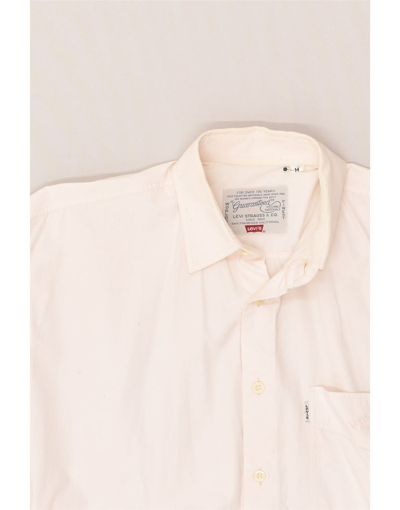 LEVI'S Mens Shirt Medium Pink Cotton | Vintage Levi's | Thrift | Second-Hand Levi's | Used Clothing | Messina Hembry 