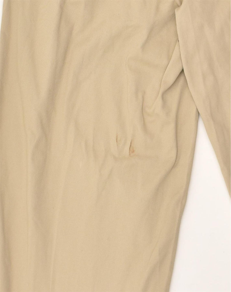 TOMMY HILFIGER Mens Golf Straight Casual Trousers W32 L27 Beige Cotton | Vintage Tommy Hilfiger | Thrift | Second-Hand Tommy Hilfiger | Used Clothing | Messina Hembry 