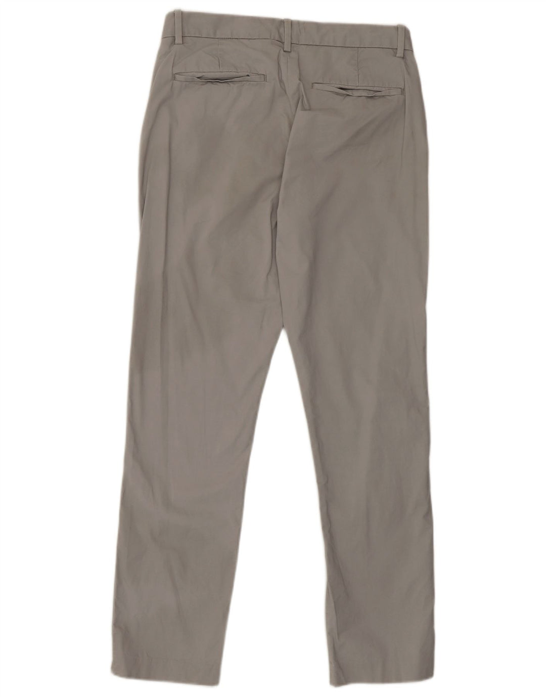 Marks & Spencer Mens Slim Chino Trousers W30 L29 Grey Cotton
