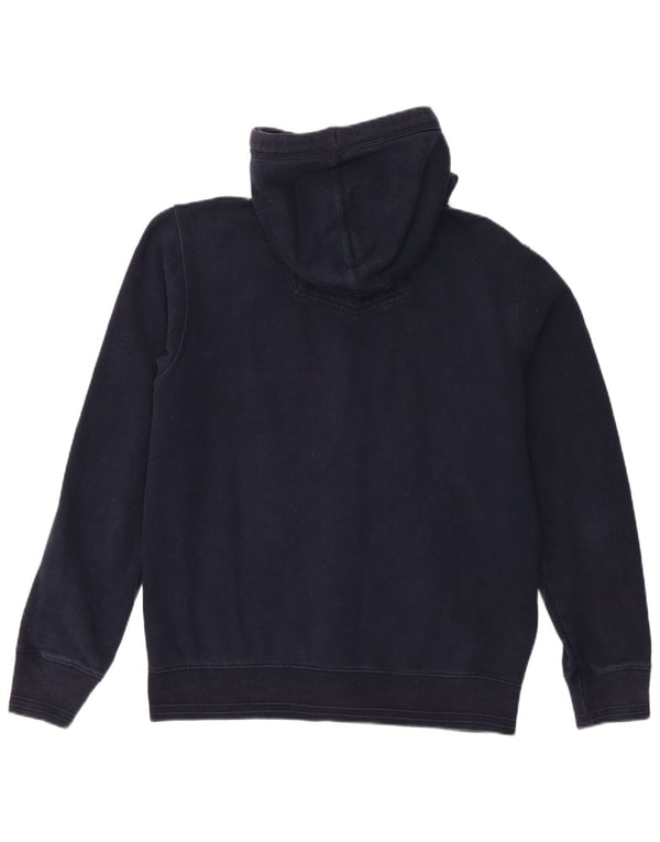 Fat Face Mens Heritage Graphic Zip Hoodie Sweater Medium Navy Blue Cotton